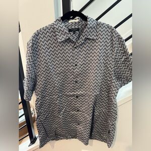 Ted Baker Gray Casual Button Down Shirt